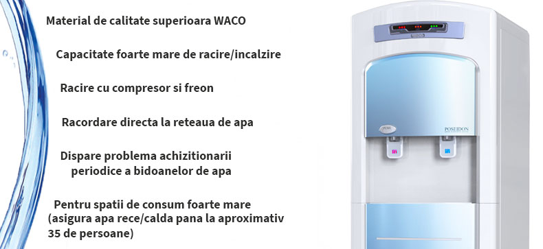 avantaje dozator apa POSEIDON by Waco