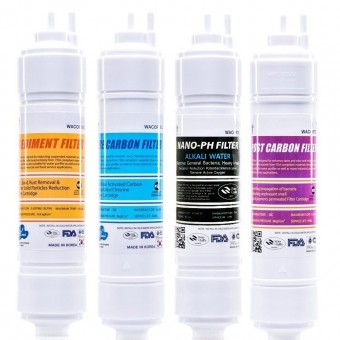 Set filtre dozator apa by ex Hyundai Waco. schimb la 1 an (Sediment+Precarbon+Nano PH+Postcarbon)