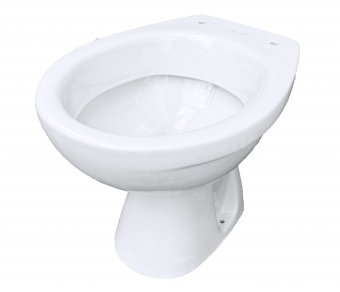 Vas de WC cu montaj pe pardoseala (pentru bideuri electrice round)
