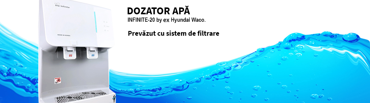 dozator apa cu sistem de filtrare INFINITE-20 by Hyundai Waco.